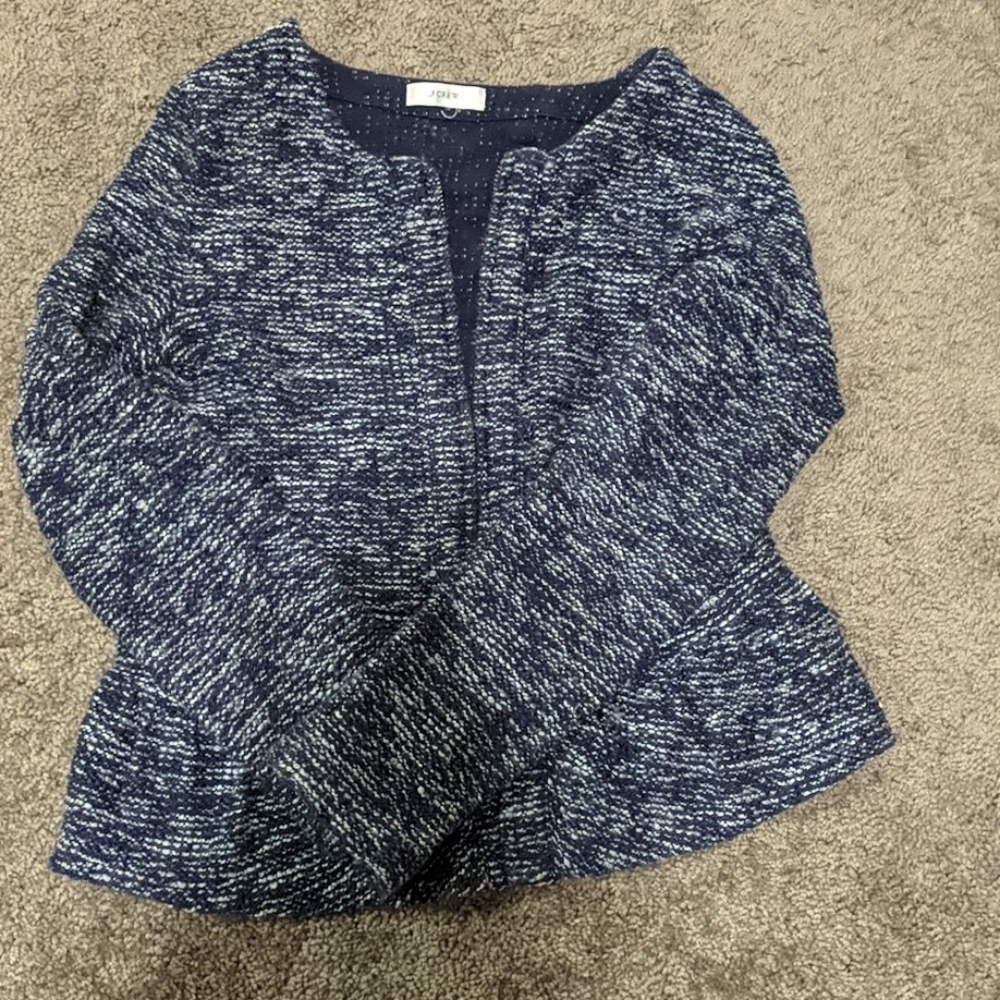 J Crew cotton blend jacket